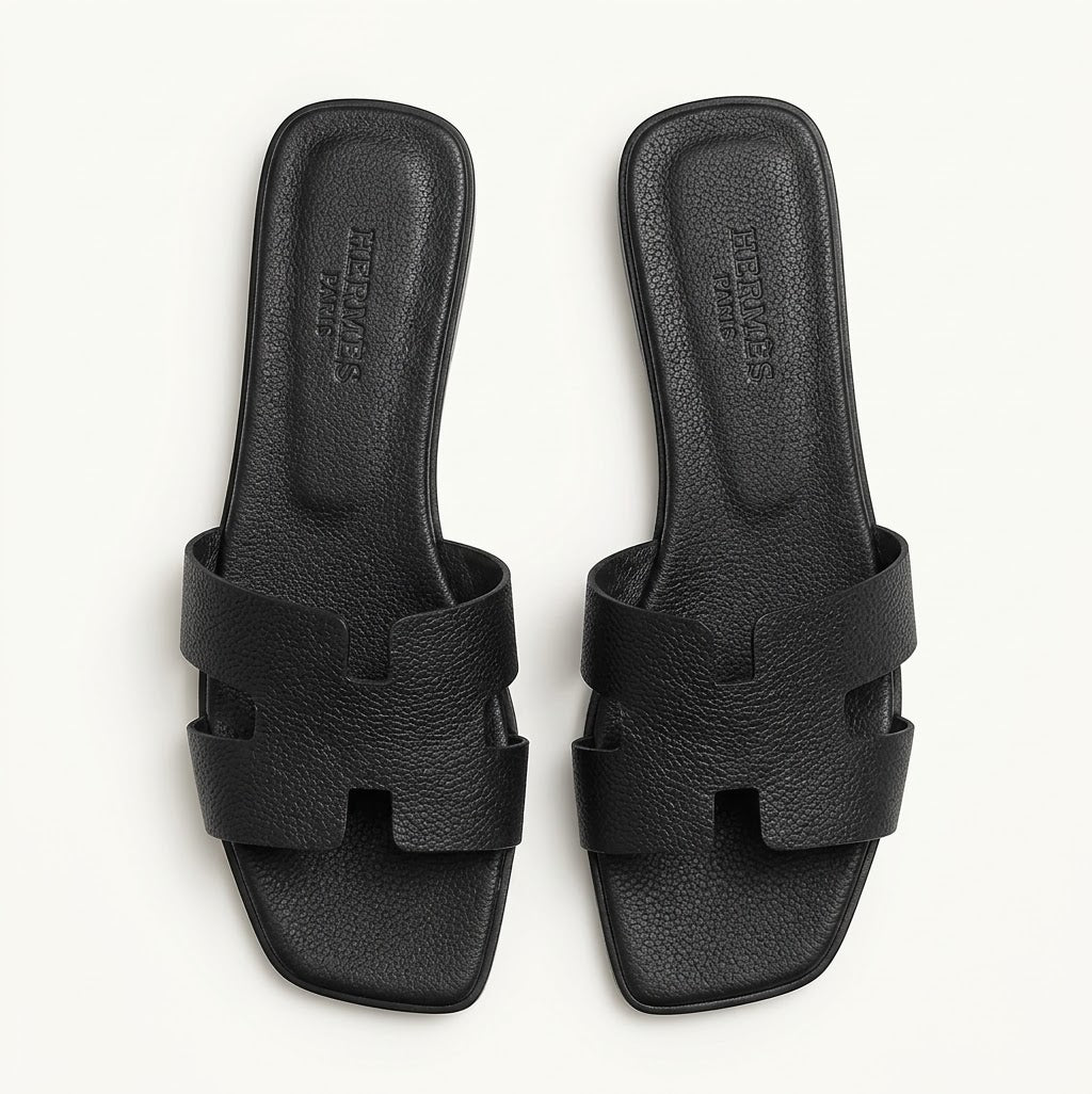Sandalias HRMS Negro Mate