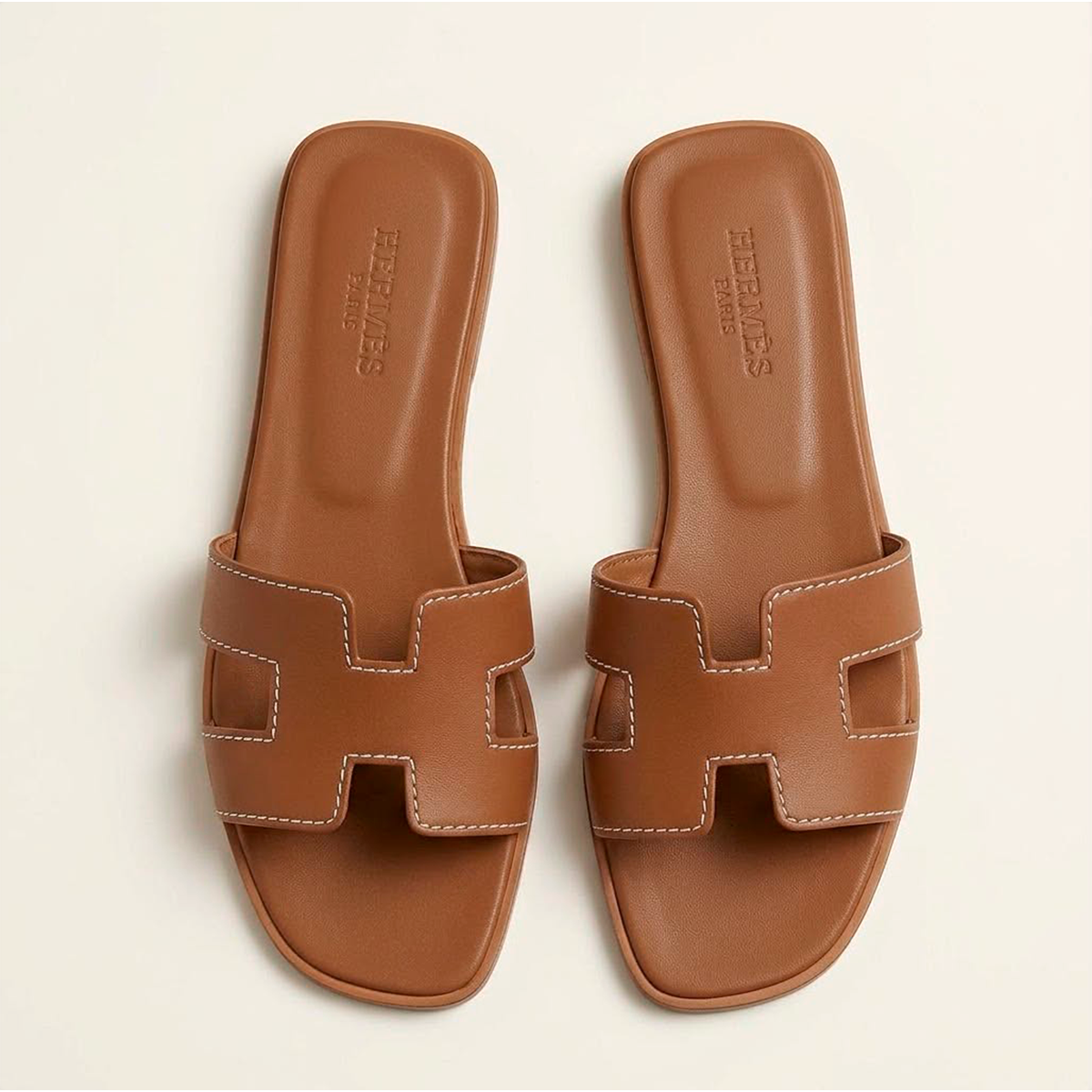 Sandalias HRMS Beige